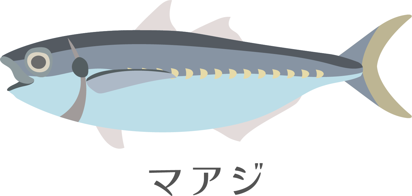 あじのイラスト