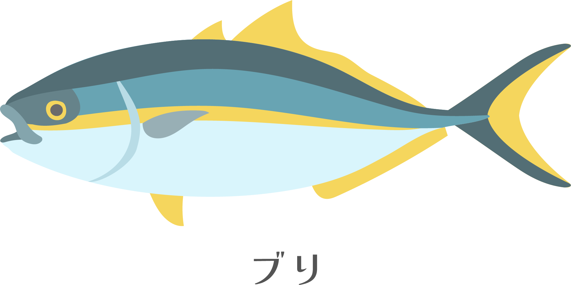 ぶりのイラスト